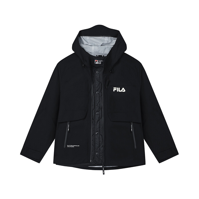 

Куртка мужская, цвет черный как смоль Fila
