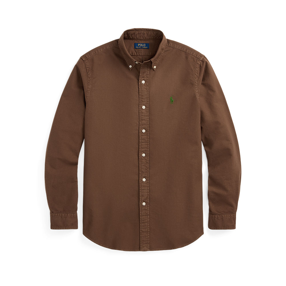 

Polo Ralph Lauren Рубашка мужская шоколадная