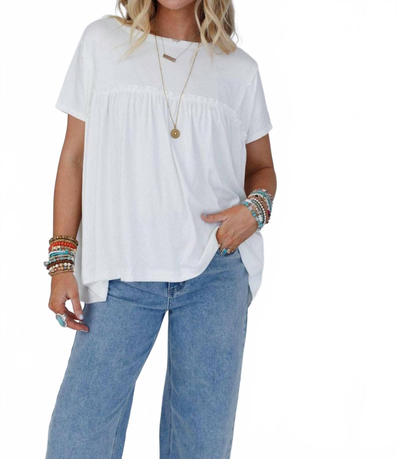 

Three bird nest Топ-бэбидолл "Воскресное утро" белого цвета