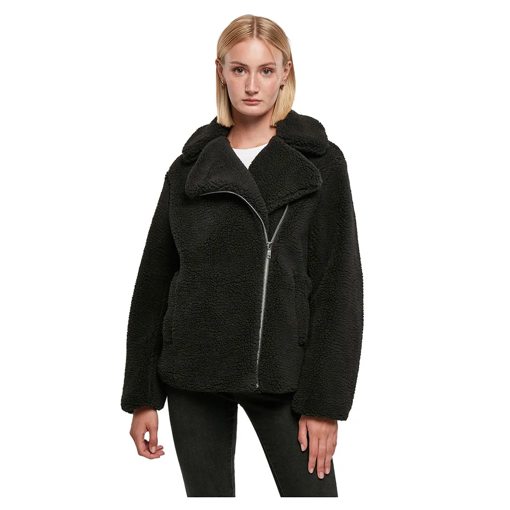 

Куртка Urban Classics Sherpa Biker, черный