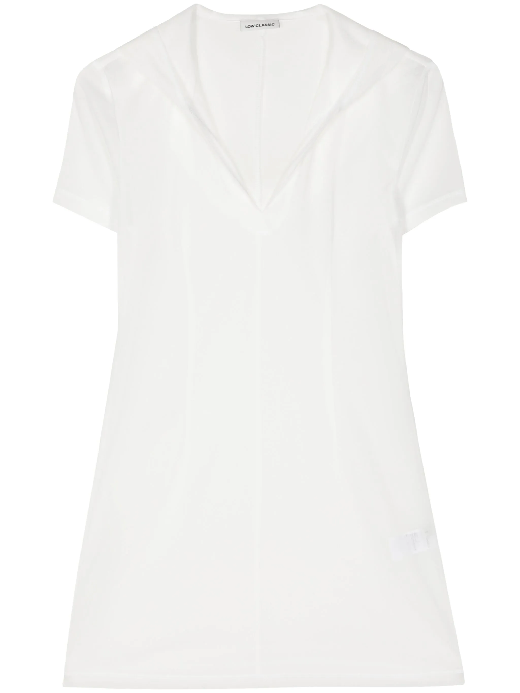 

Полупрозрачное худи Low Classic, белый