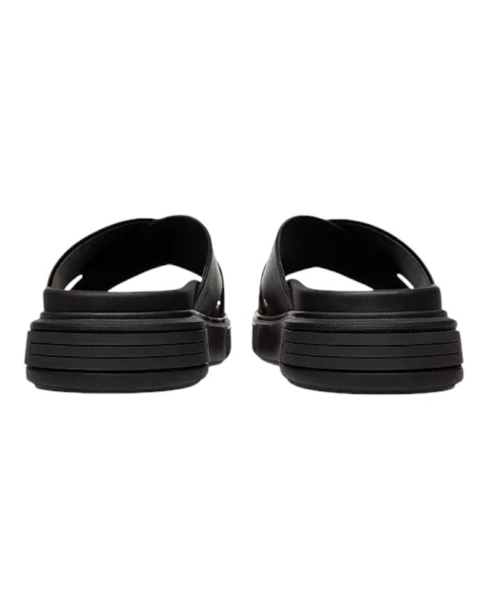 Bally Jake 6300473 Мужские черно-красные сандалии из телячьей кожи — фото 4