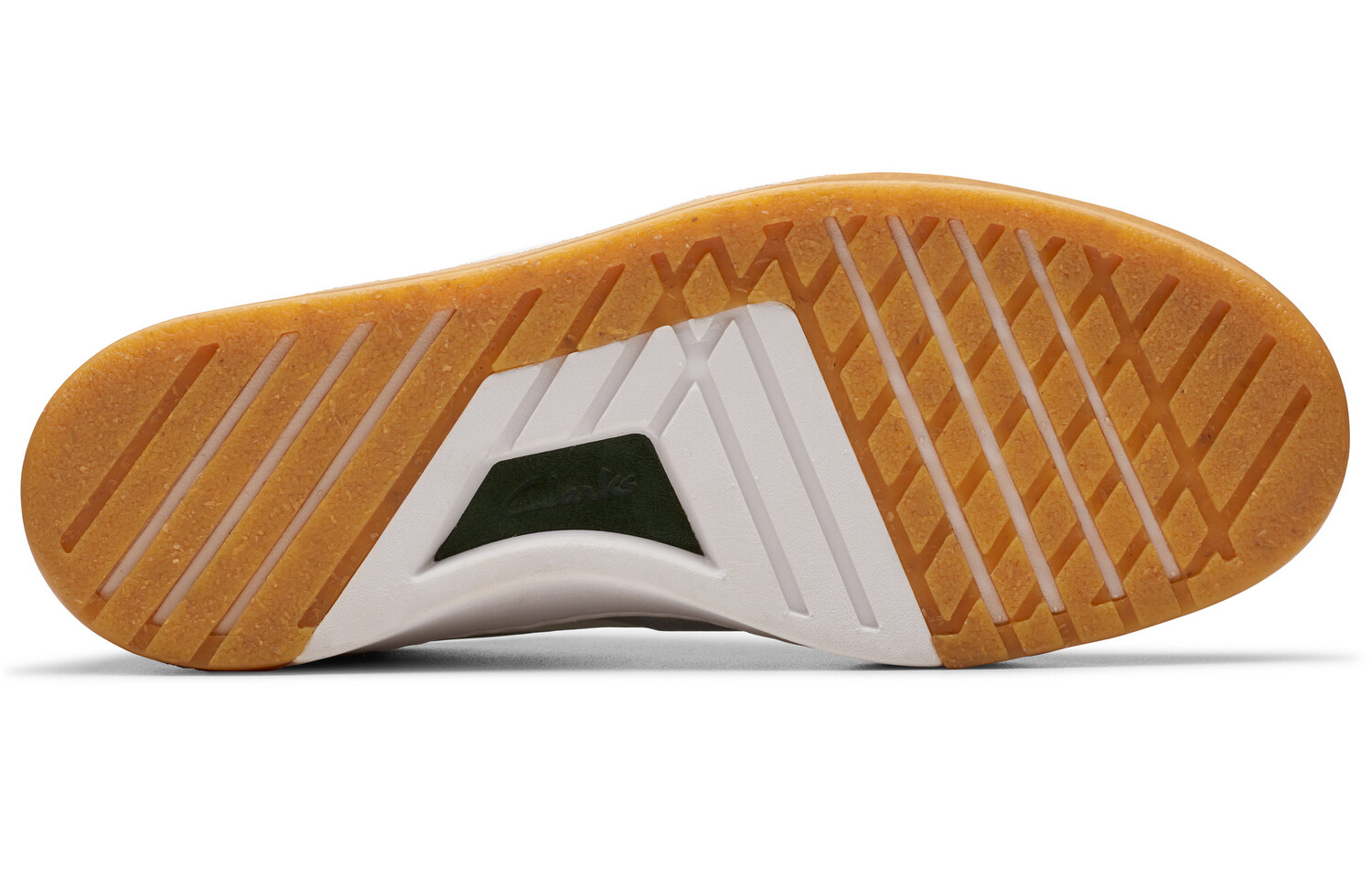 Кроссовки clarks Art Movement Series Skateboarding Shoes Men Low-top White/green, белый/зеленый — фото 4