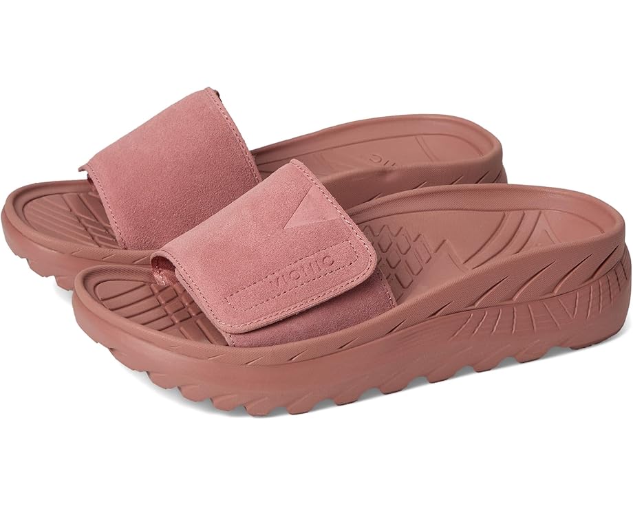 

Сандалии VIONIC Rejuvenate Recovery Sandals, цвет Cinder Rose Pink Suede