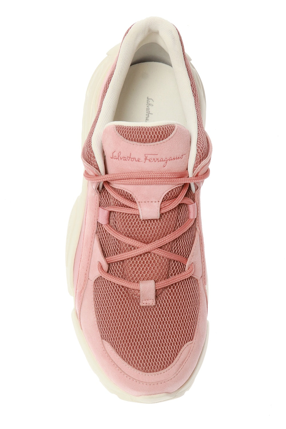 SALVATORE FERRAGAMO Женские кроссовки Skylar 726300 Desert Rose — фото 4