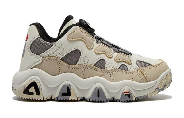 Кроссовки athletic basketball shoes 'white tan black' Fila, белый — фото 2