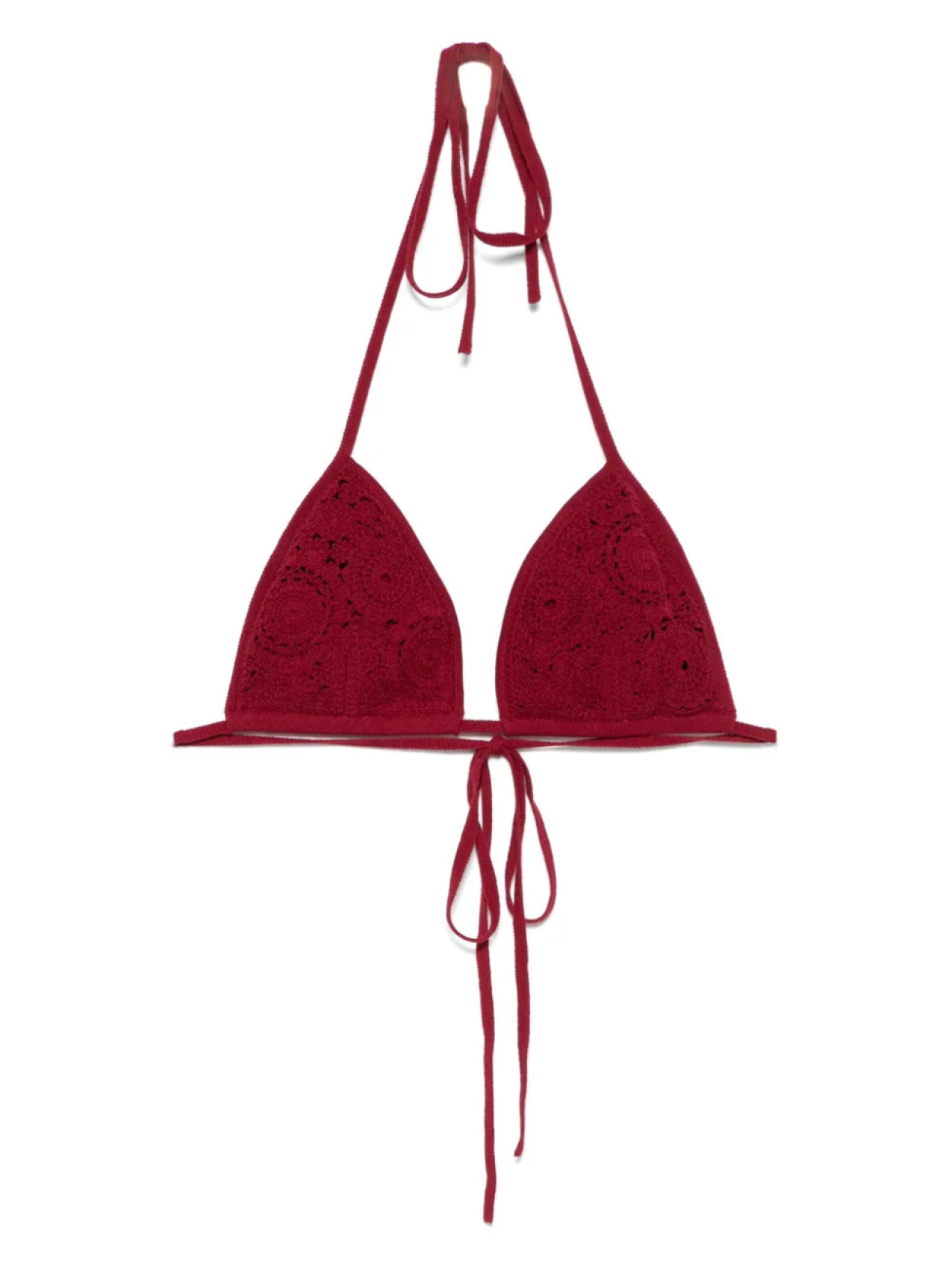 

Верх бикини Haut Eric Bompard, красный