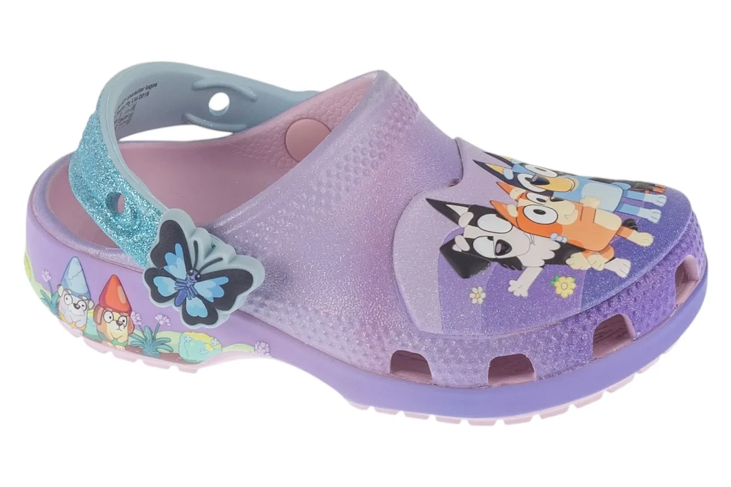Тапочки для бассейна Classic Bluey Multi Clog T Crocs розовый