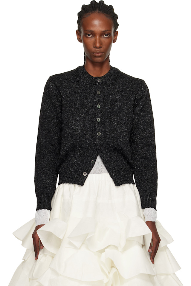 

Кардиган из смеси шерсти Tao Comme Des Garçons, черный