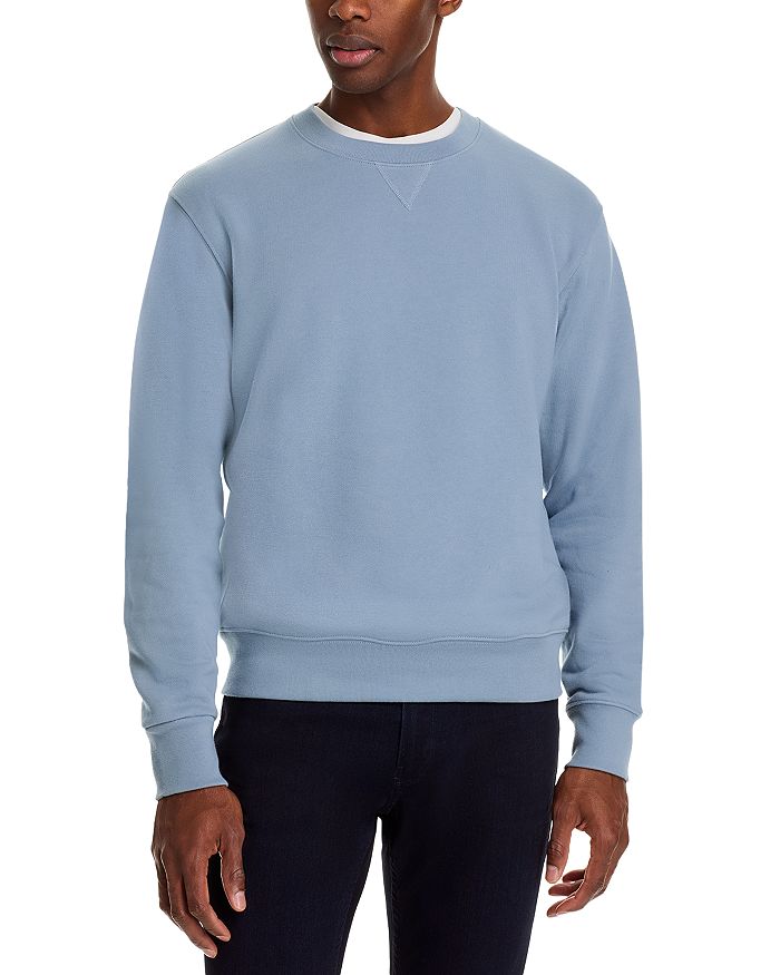 

Толстовка French Terry Standard Fit с круглым вырезом The Men's Store at Bloomingdale's, синий