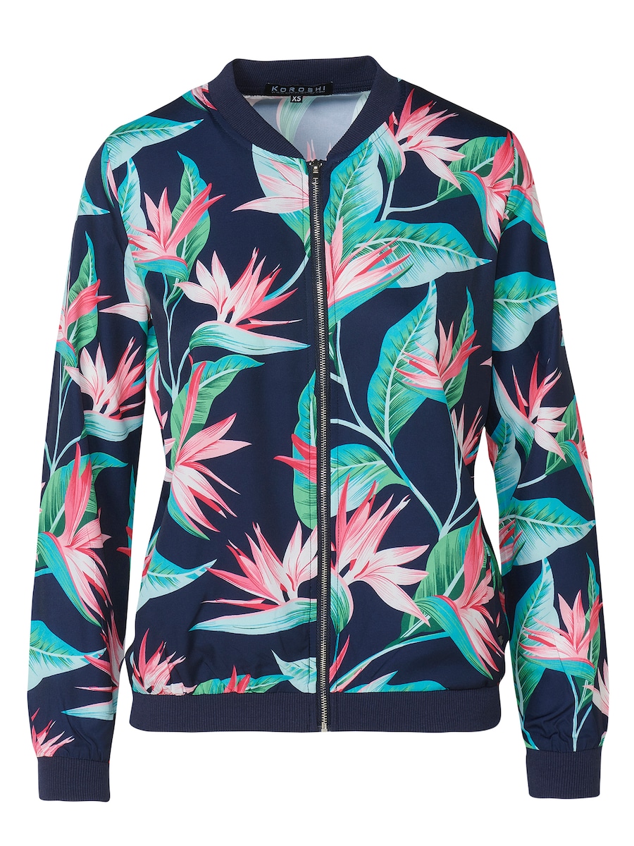 

Куртка межсезонная KOROSHI, темно-синий/бирюзовый