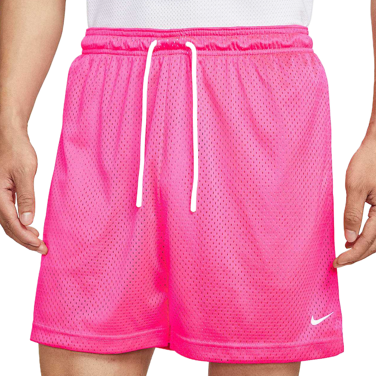 Мужские баскетбольные шорты Dri Fit прозрачный розовый Nike, розовый — фото 2
