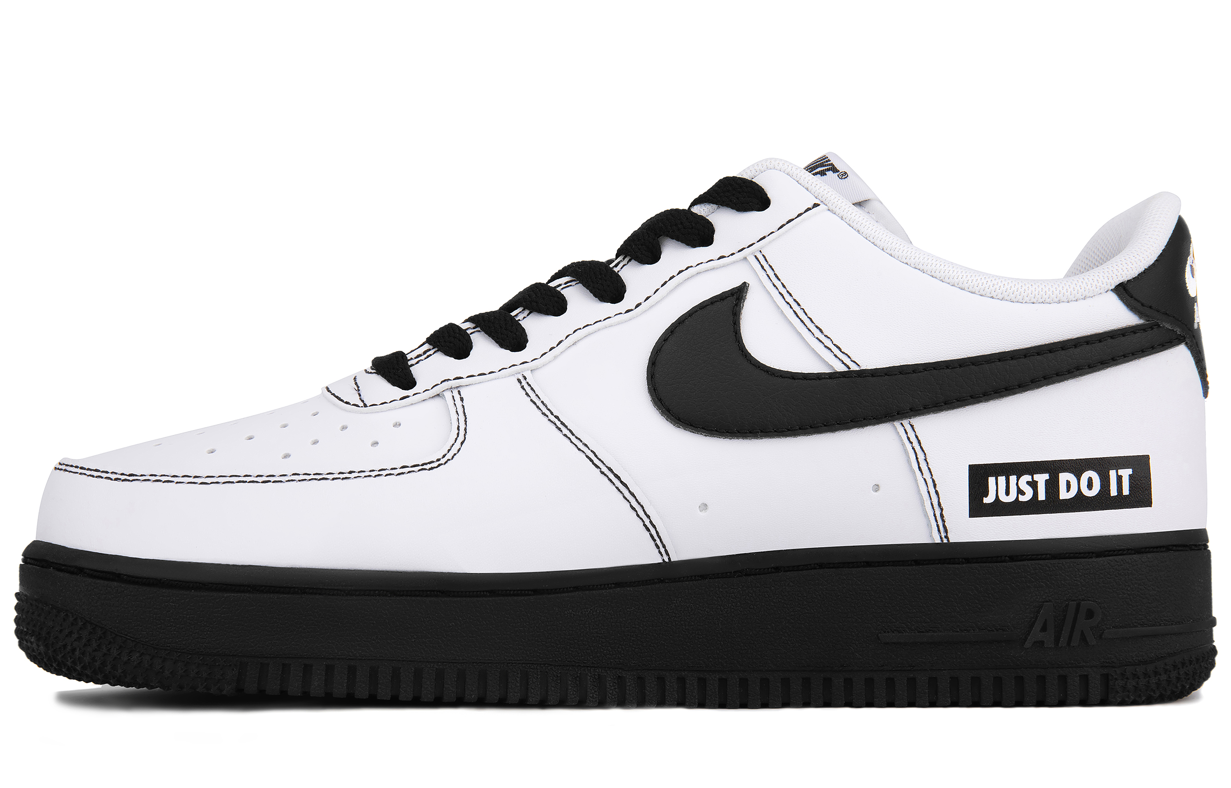 

Кроссовки Nike Air Force 1 Skateboard Shoes Men Low-Top Black, Черный, Кроссовки Nike Air Force 1 Skateboard Shoes Men Low-Top Black