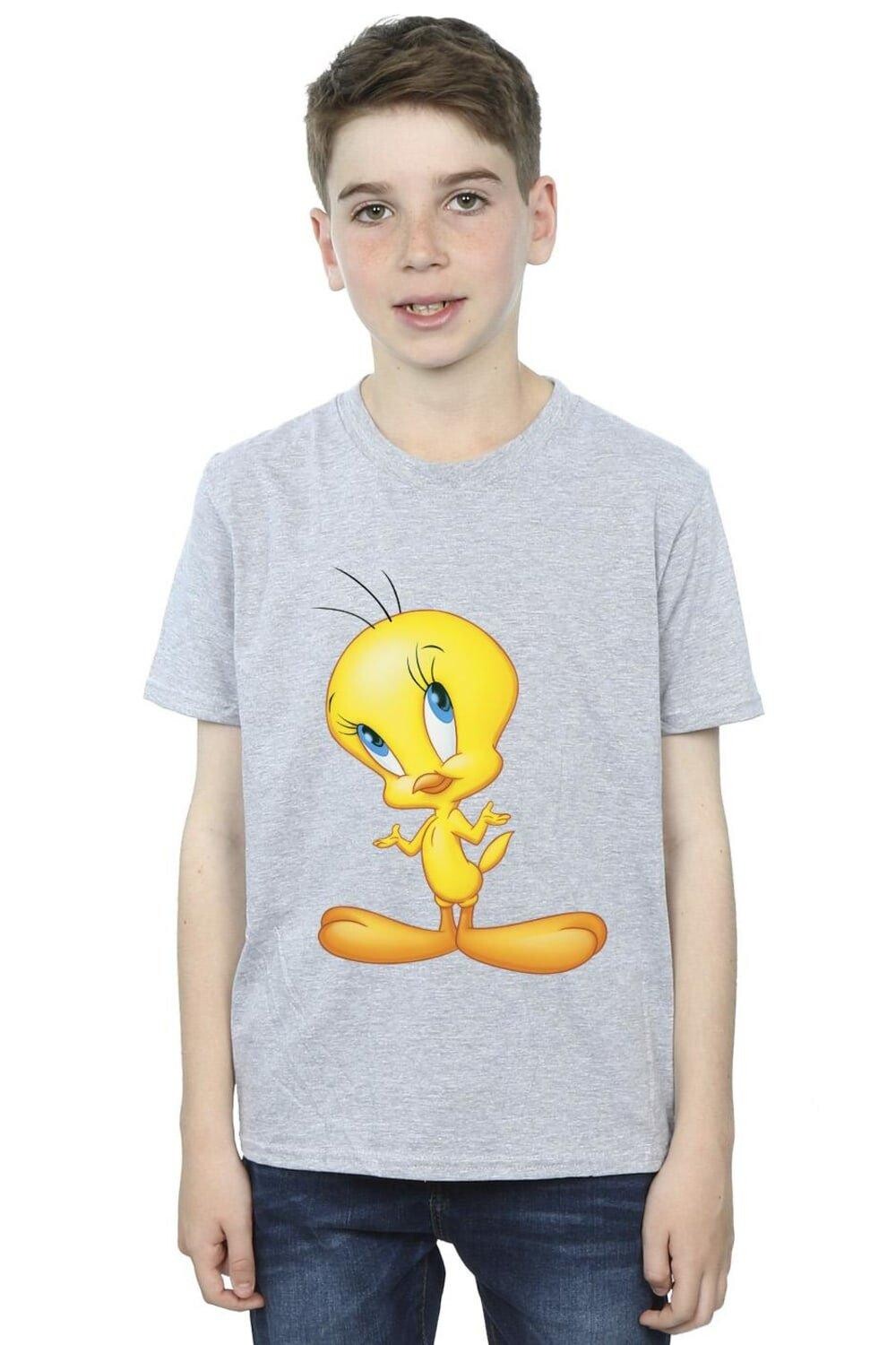 

Футболка Tweety Standing Looney Tunes, серый