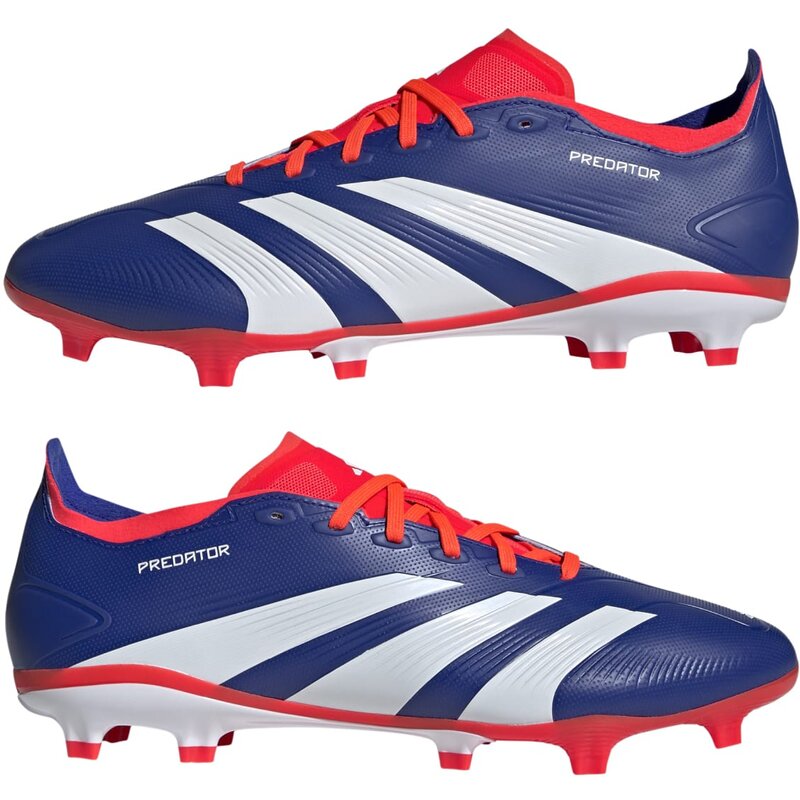 Футбольные бутсы Predator League FG для игры на травяном покрытии Adidas, мультиколор — фото 4