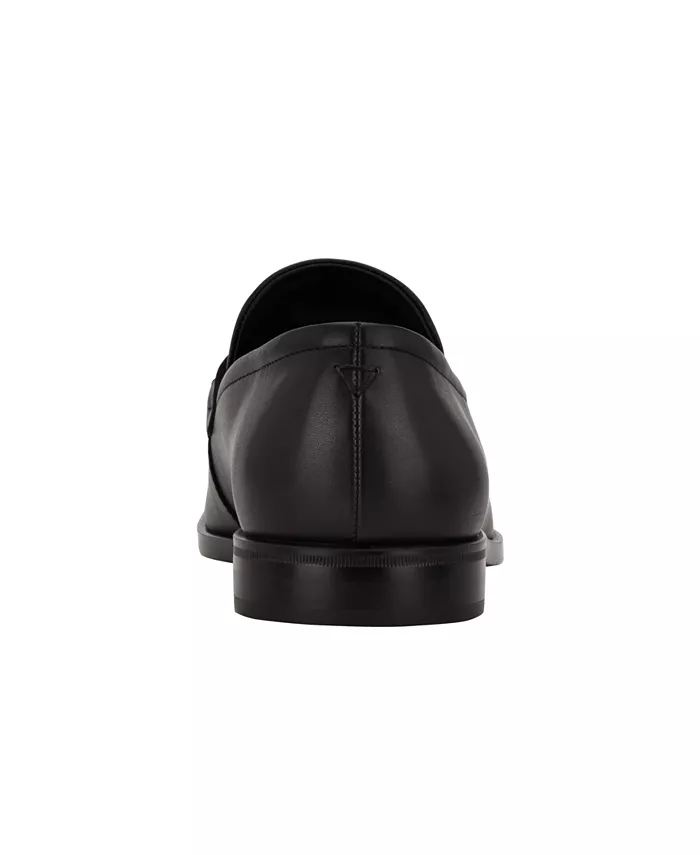 Мужские классические лоферы Hendo Square Toe Slip On GUESS, черный — фото 3