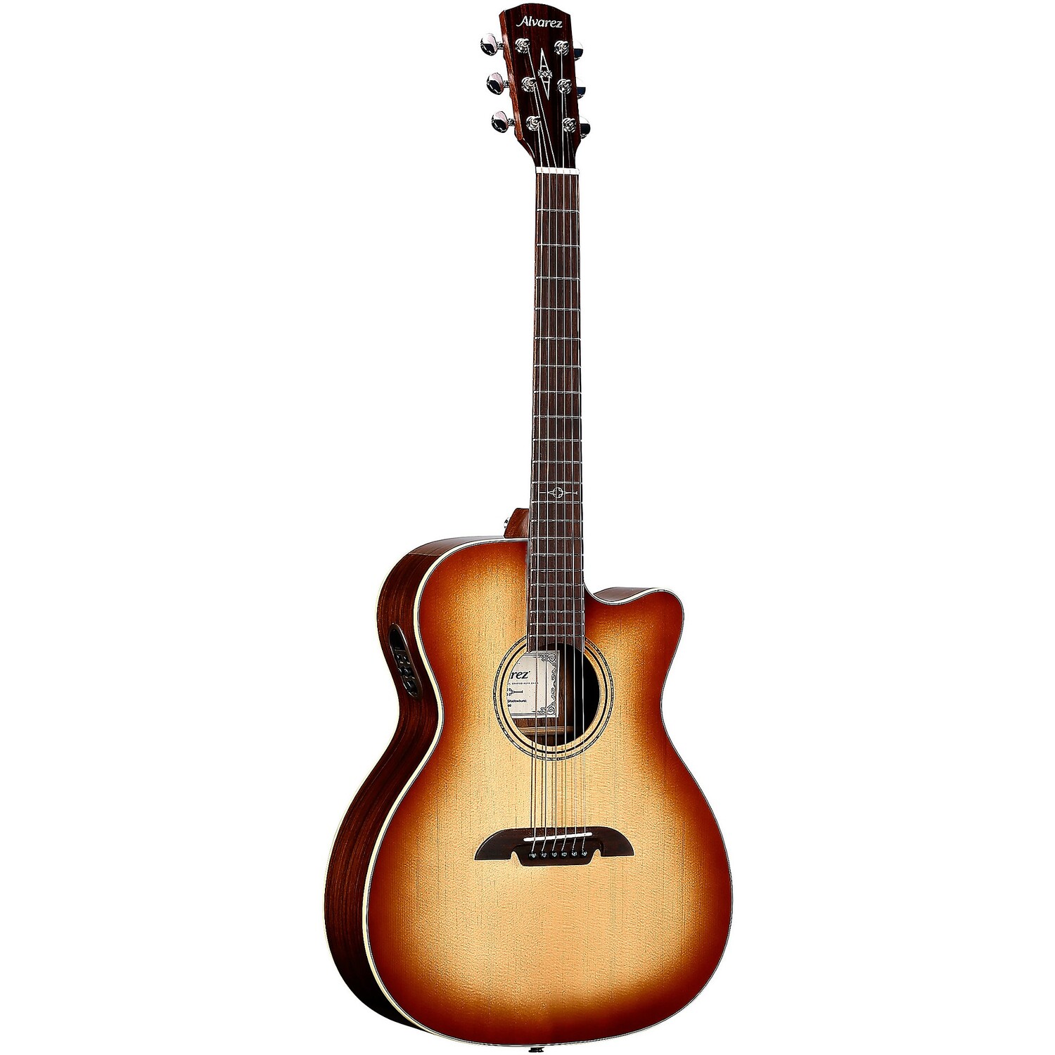 

Акустико-электрическая гитара Alvarez AF70CE Folk-OM Shadow Burst