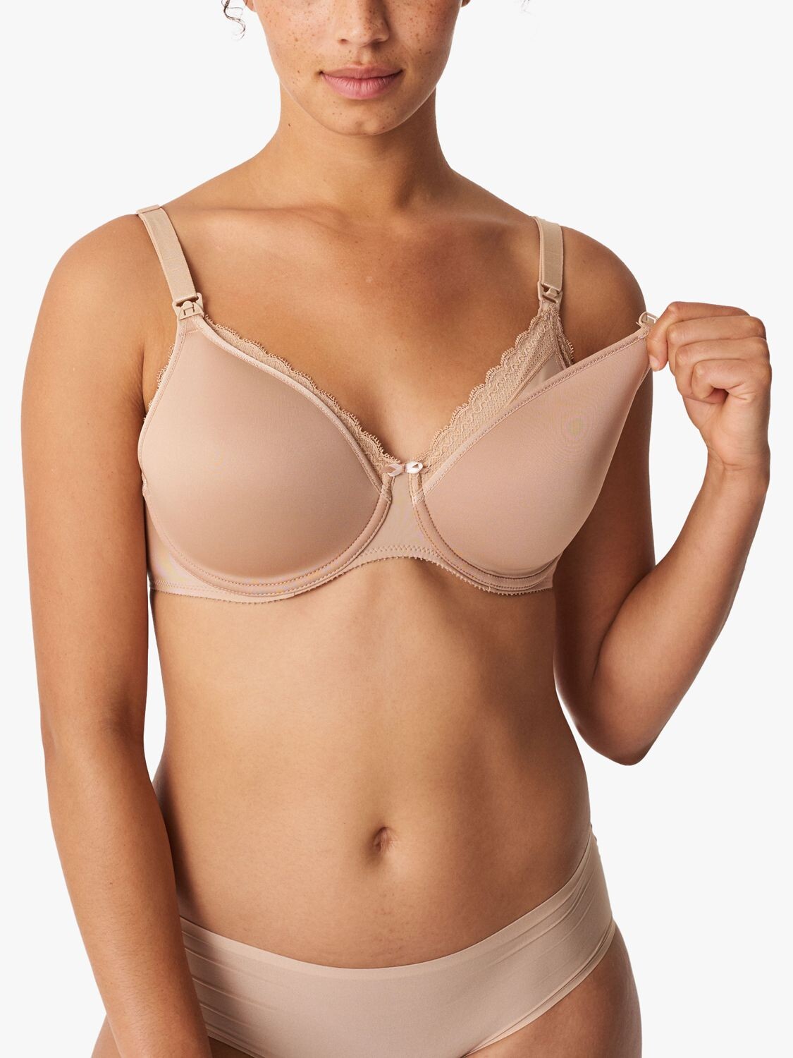 

Chantelle Merci Бюстгальтер для кормления Flexi-Wire Spacer, Perfect Nude