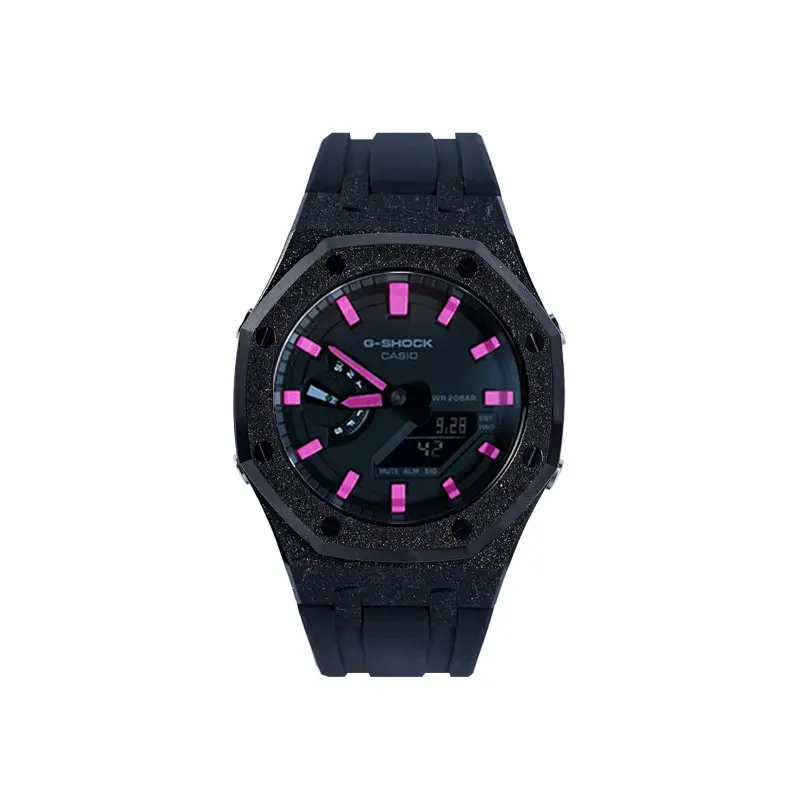 

Мужские часы CASIO Liquid Crystal/Analog Dual Display Series черные