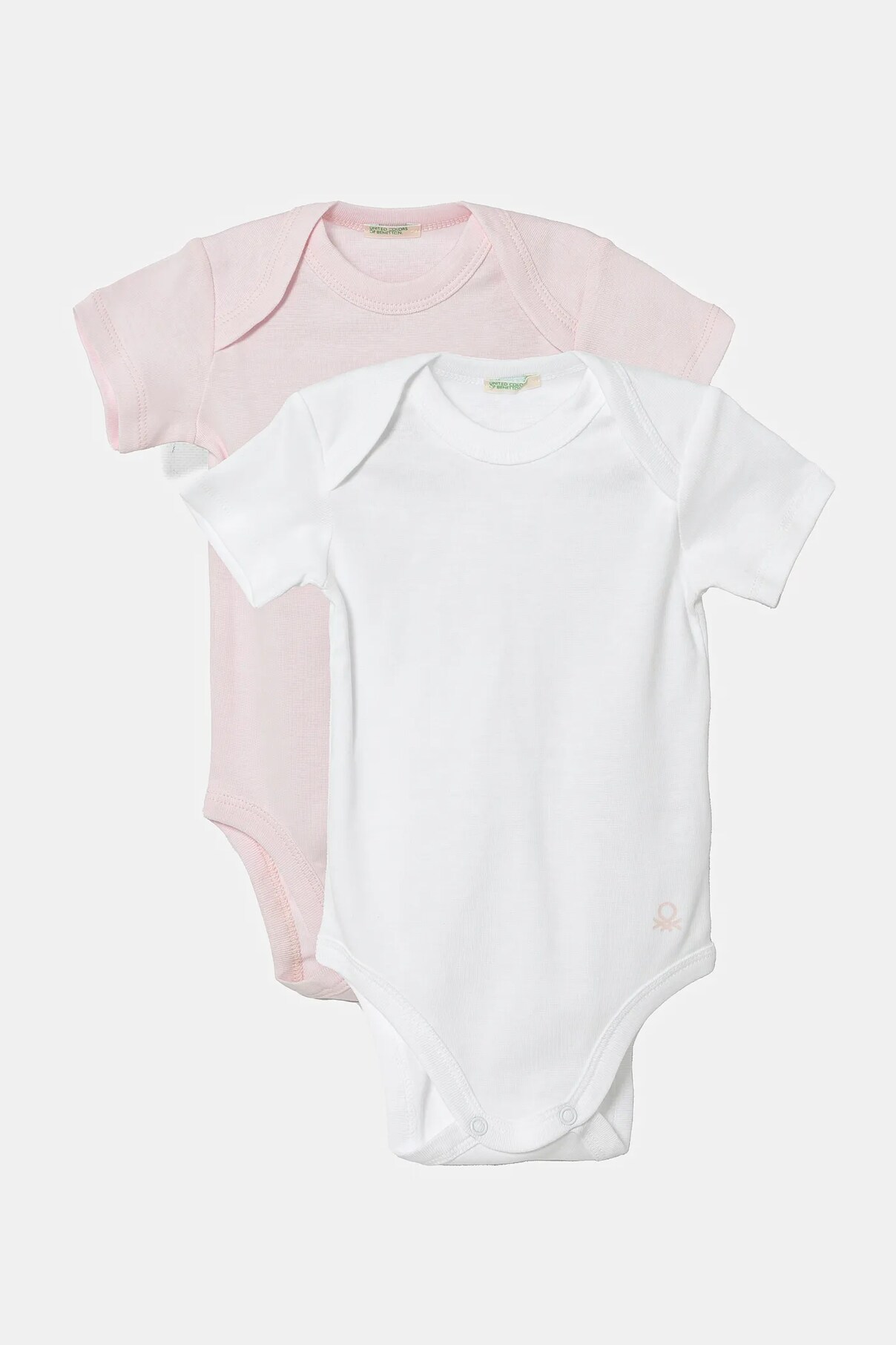 

Baby Cotton Bodysuit 3 шт. в упаковке United Colors Of Benetton, розовый