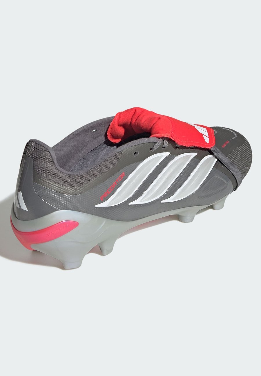 Кроссовки Adidas Performance Firm-ground football boots, Iron Metallic Metalic Lucid Red/Metallic Grey — фото 4