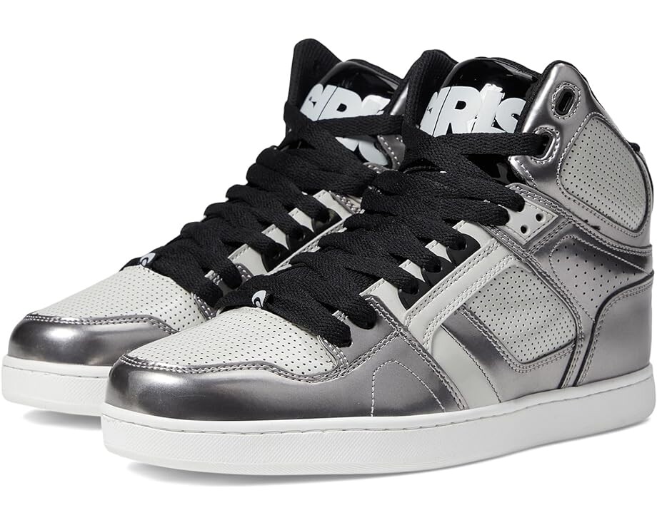 

Кроссовки Osiris NYC 83 CLK, цвет Silver/Black/White