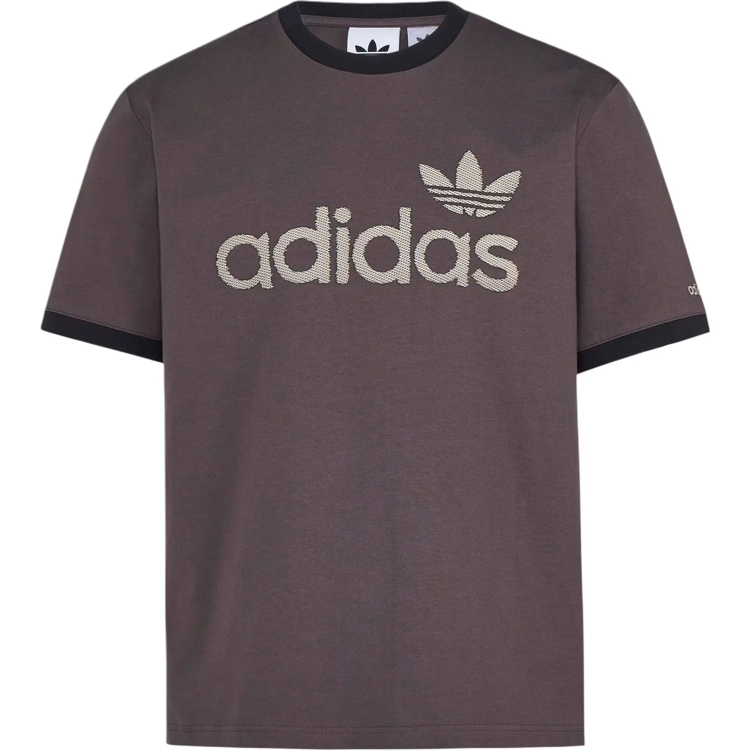Футболка RINGER мужская Adidas Originals, Charcoal Gray