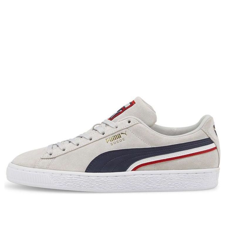 

Кеды PUMA Suede 'Triplex - Grey Violet New Navy', серый