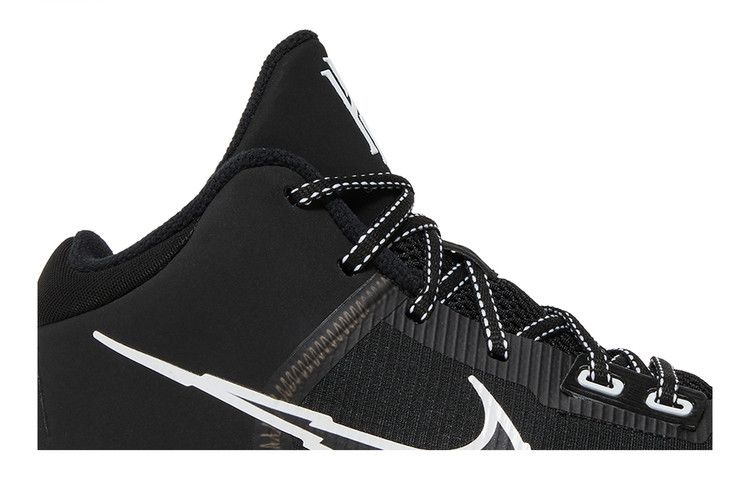 Кроссовки Nike Kyrie Flytrap 4 EP 'Black White', черный — фото 3