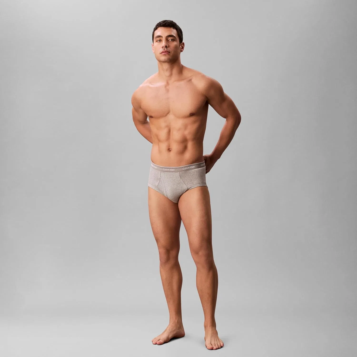 Брифы Calvin Klein, черный, Turbulence, Adrenaline Rush, серый, Casual Blue — фото 3