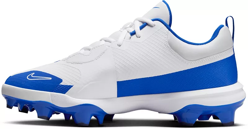 Мужские бейсбольные бутсы Nike Force Trout 9 Pro MCS, белый/темно-синий/серый — фото 3
