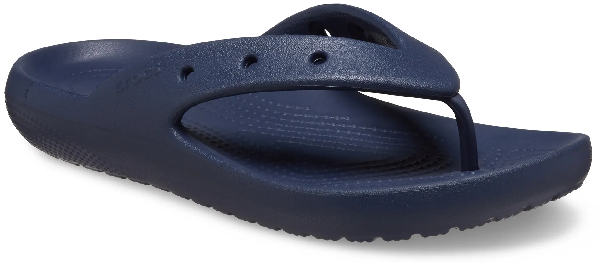 

Шлепанцы Crocs "Classic Flip V2", летняя обувь, горки для бассейна, тапочки, со стойкой для носка, цвет морской волны