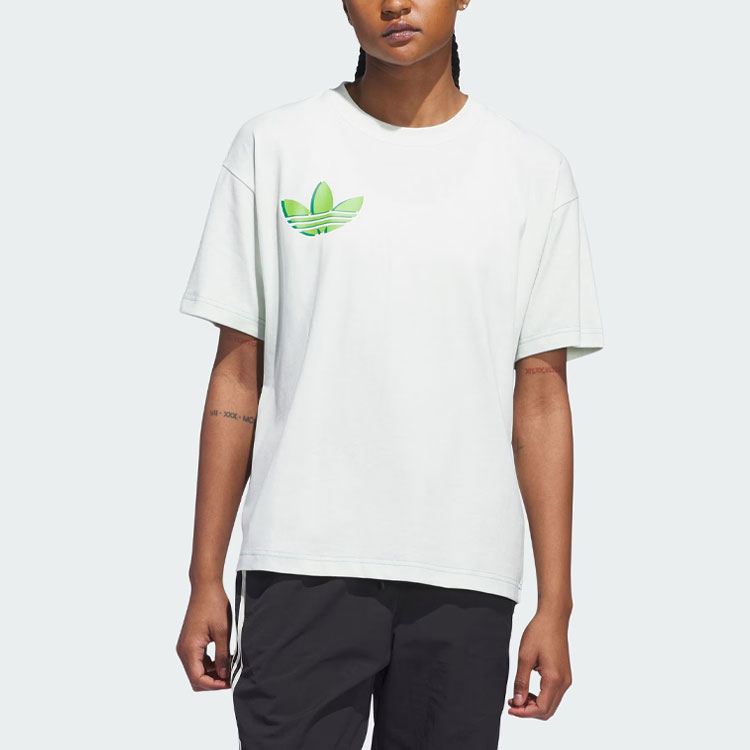 Футболка унисекс светло-зелёная Adidas Originals — фото 3