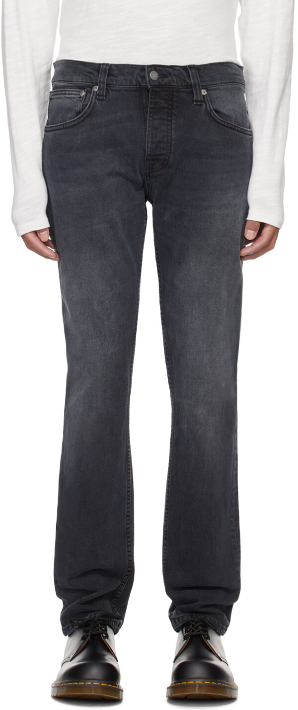 

Серые джинсы Grim Tim Nudie Jeans