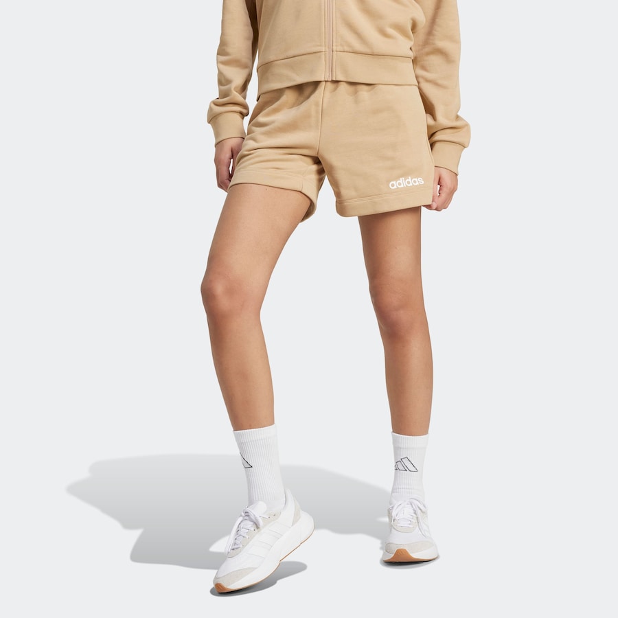 Свободные спортивные брюки ADIDAS SPORTSWEAR Essentials, бежевый — фото 4