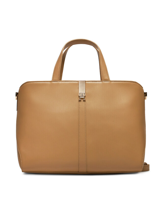 

Сумка Tommy Hilfiger Heritage Satchel AW0AW16318, коричневый