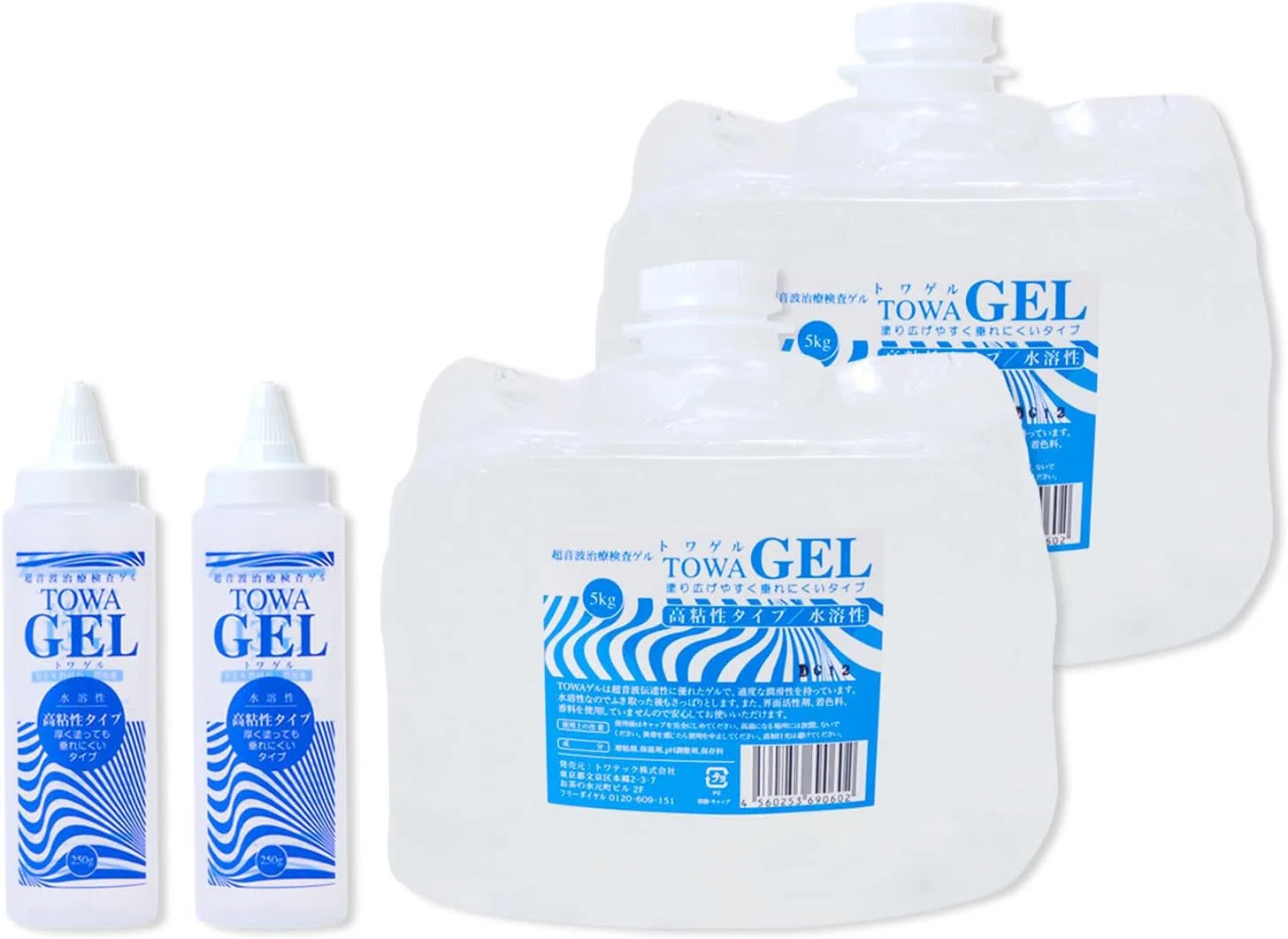 Гель для увлажнения TOWA Gel, высокой вязкости, 5 кг, с бутылкой для дозаправки Towatech