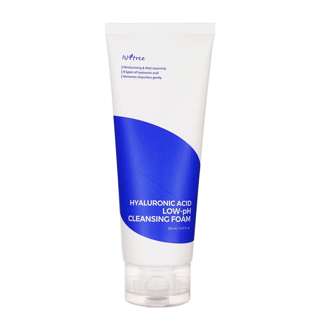 

Очищающая пенка для лица hyaluronic acid low-ph cleansing foam Isntree, объем 150 мл