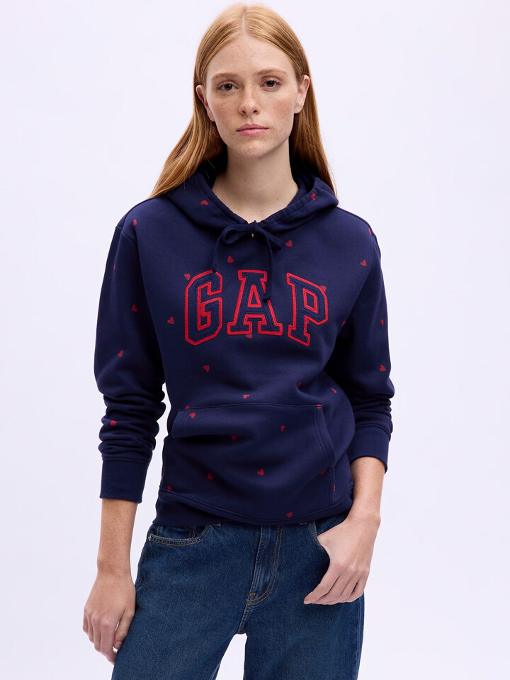 

Толстовка GAP Hoodie, темно-синий