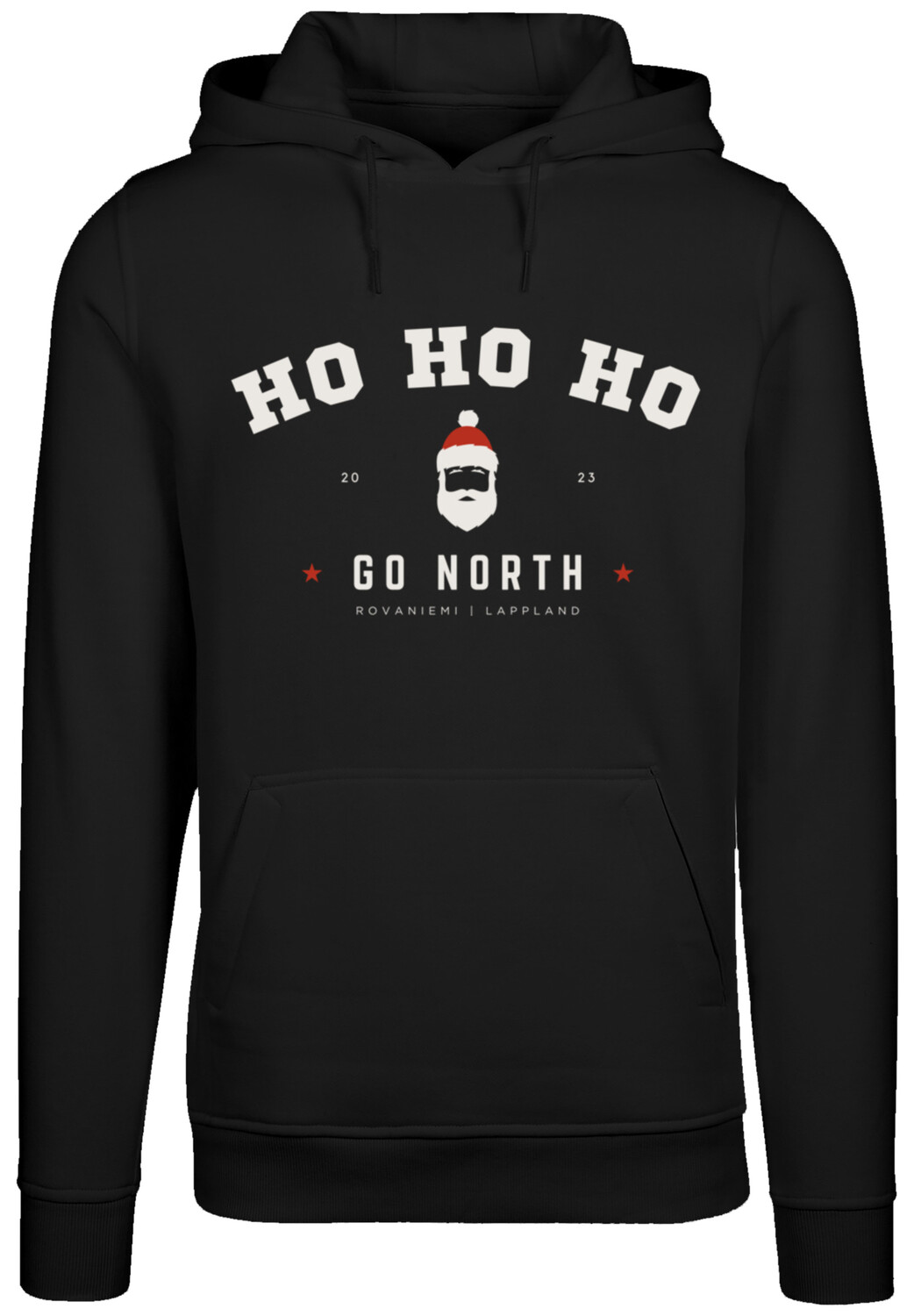 

Свитер F4NT4STIC Hoodie Ho Ho Ho Santa Weihnachten Ho Ho Ho Santa Weihnachten, черный