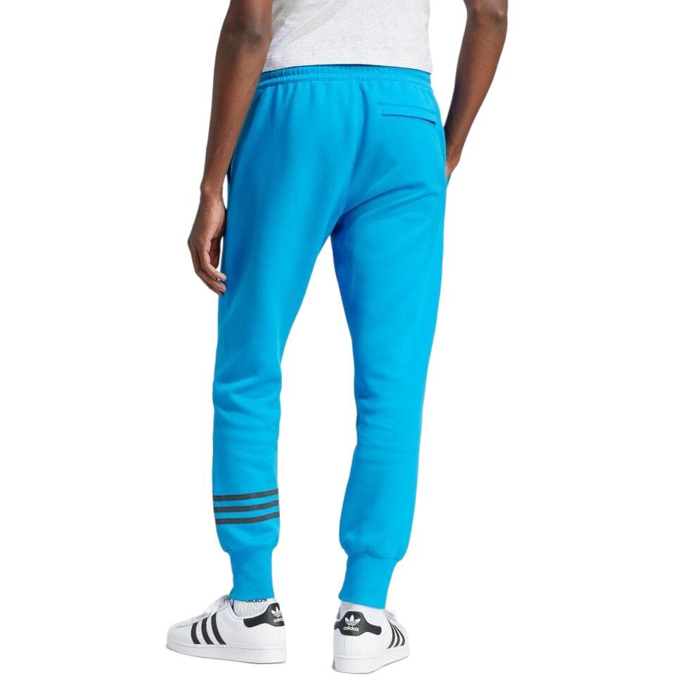 Одежда Трикотажные спортивные штаны Мужские Синие Adidas Originals, синий — фото 4