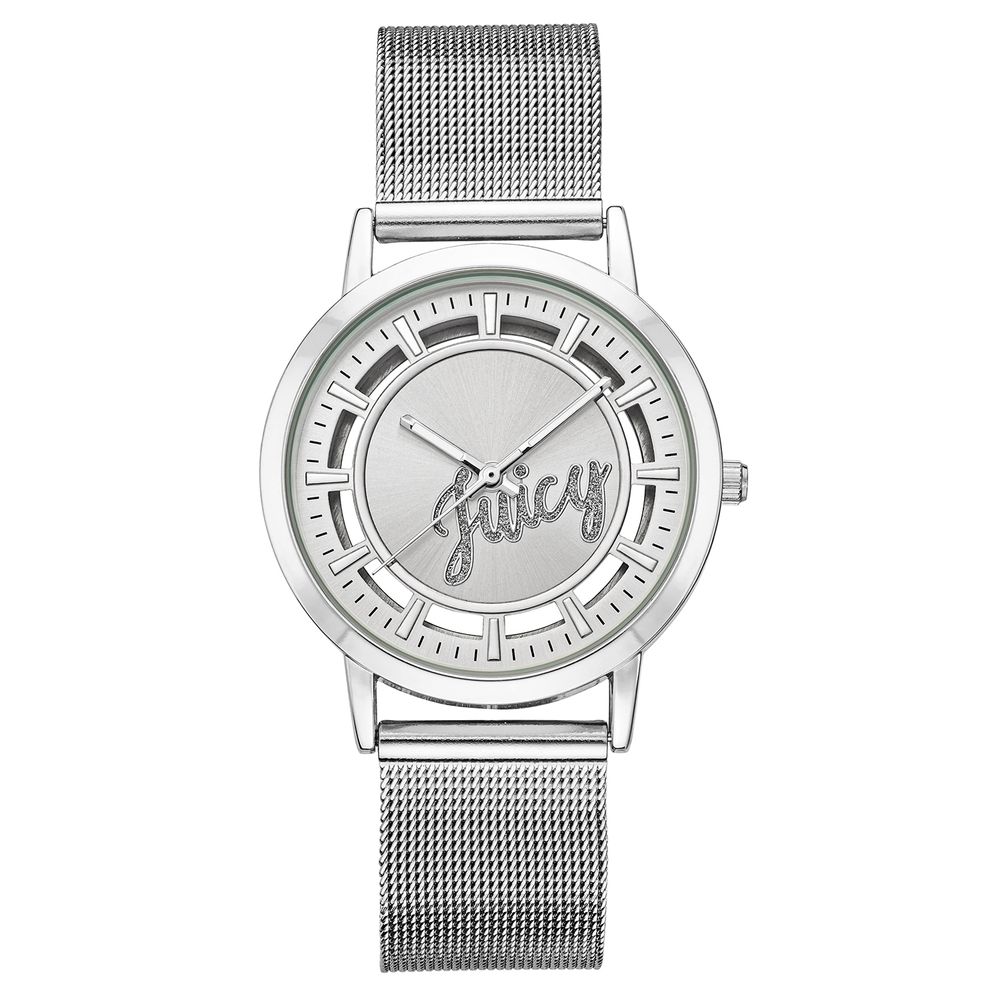 

Серебряные часы из нержавеющей стали Juicy Couture