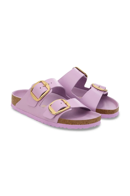 Шлепанцы Arizona с широкой пряжкой Birkenstock, фиолетовый — фото 3