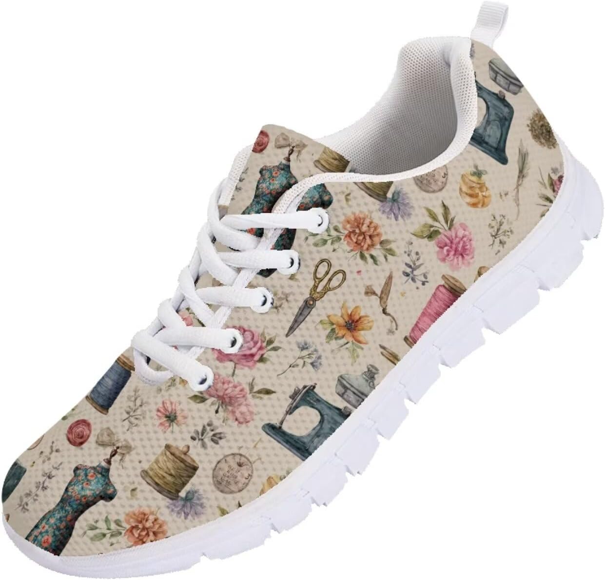 

Кроссовки Funnydude для мужчин 2025 осенние, для тренировок, легкие, дышащие, сетчатые, для зала, Cartoon Sewing Machine