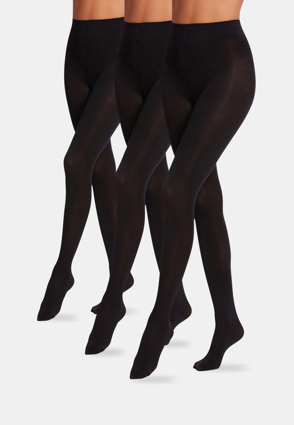 

Колготки VELVET DE LUXE 66 3-PACK Wolford, черный