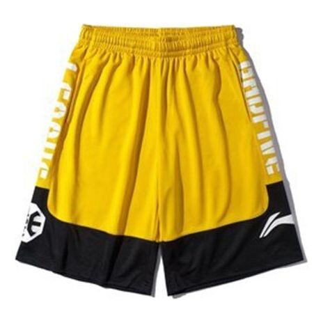 

Шорты баскетбольные шорты с логотипом badfive Li-Ning, желтый
