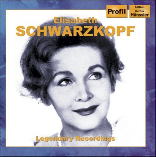 

CD диск Schwarzkopf, Elisabeth: Legendary Recordings