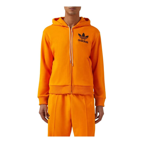 

Куртка x wales bonner track hoodie 'eqt orange' Adidas, оранжевый