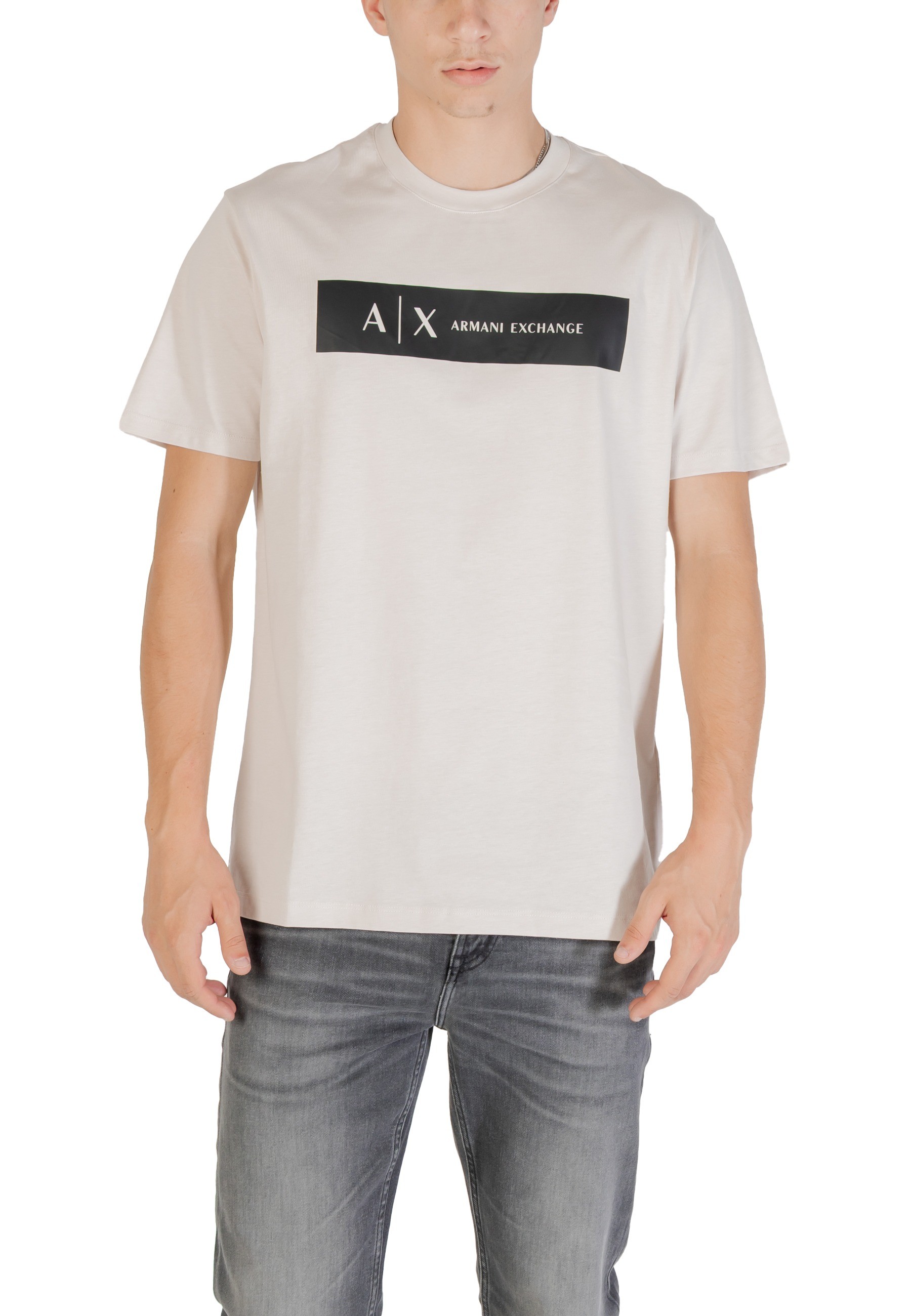 

Футболка Armani Exchange, бежевый