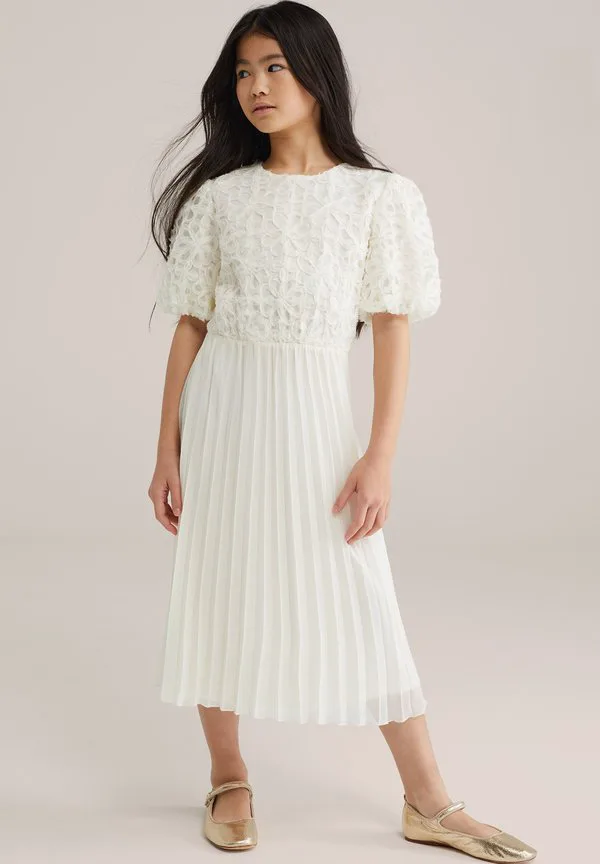Повседневное платье We Fashion, Off-White